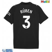 Manchester City Ruben Dias #3 Gostujuci Dres 2025-26 Kratak Rukav